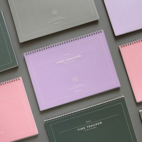 페이퍼리안 Believe 1년 스터디플래너 타임 트래커_이미지