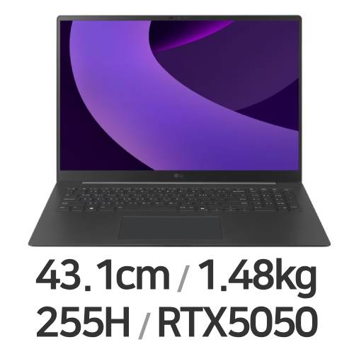 LG전자 2025 그램 프로17 17Z90TR-ED7LK이미지입니다. 누르면 해당 게시물로 새창이동합니다.