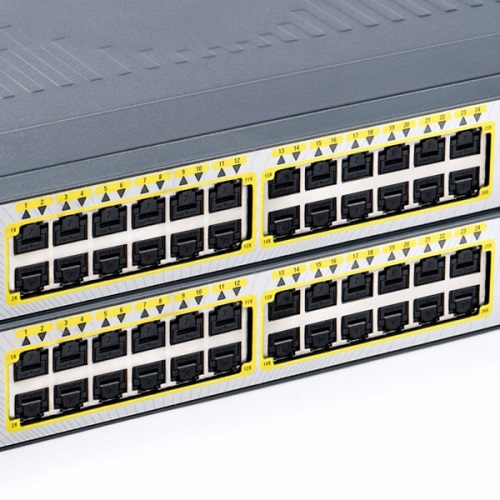 컴엑스아이 스마트키퍼 NL03P2 랜 포트락 (블랙, 100개)_이미지