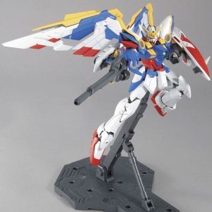 반다이 EW 윙 XXXG-01W 제로 타입 털이없는 프로토 Hg 1/144 모델 액션 피규어 조립 데스크탑 장식 장난감 선물 소