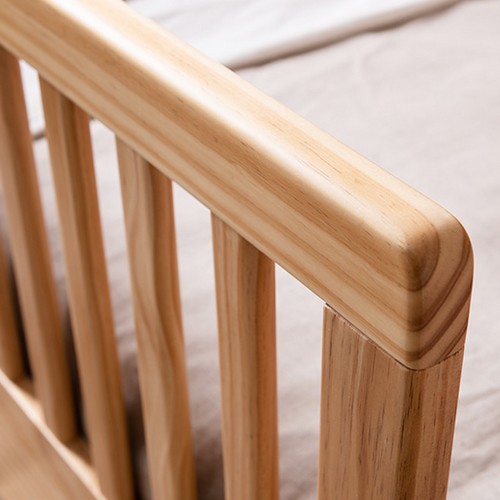 올쏘 벨라 원목 가드형 데이베드 침대 SS (매트별도)_이미지