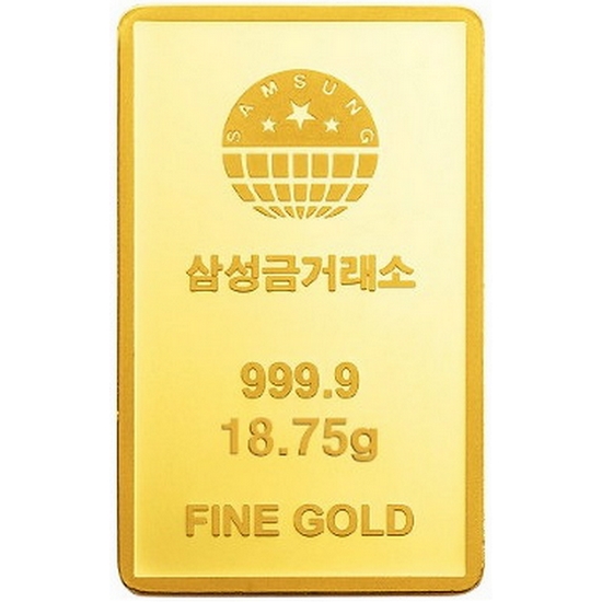 삼성금거래소 프레스 골드바 18.75g (1개)_이미지