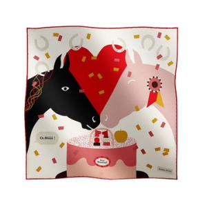 에르메스 Just Married 45스카프 H894115S 04