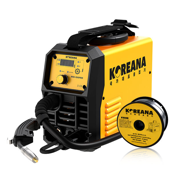 코리아나용접기 논가스 용접기 MIG-100PRO이미지입니다. 누르면 해당 게시물로 새창이동합니다.