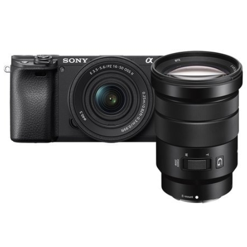 SONY 알파 A6400 더블 렌즈세트 (16-50mm II+18-105mm F4 G)_이미지