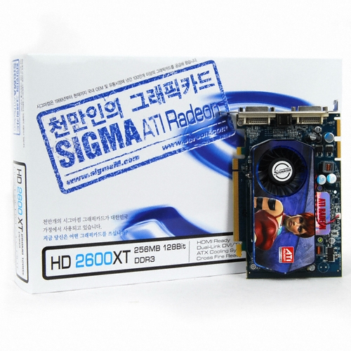 시그마컴 라데온 HD 2600XT DDR3 256M_이미지
