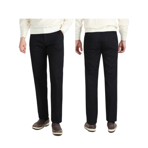 리빌모아 남성 겨울 링클프리 면바지 기모 캐주얼 바지 LV2-PTK-41-네이비