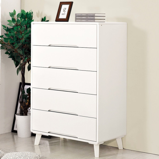 가구의가치 헤디 5단 슬림 틈새 서랍장 800