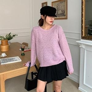 패션 VY 여자 부클티 가을개강룩 니트_WT31838