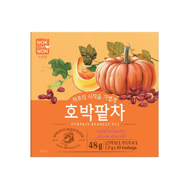 녹차원 호박팥차 40개입 (1개)_이미지
