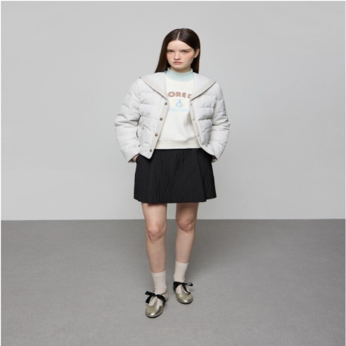 듀엘 세일러 카라 다운 점퍼 D251PSG806_이미지