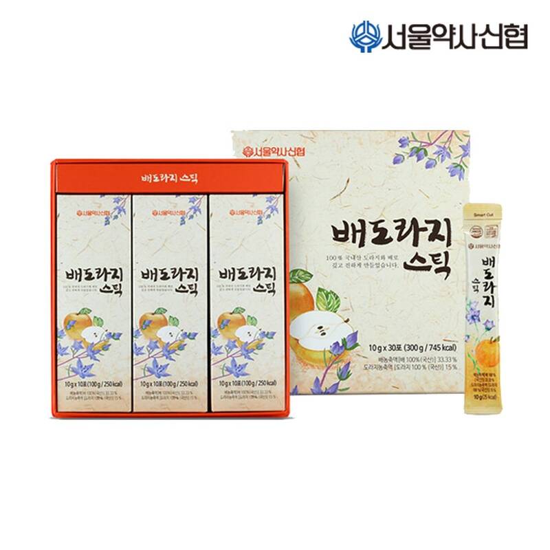 서울약사신협 배도라지 스틱 10g 30포 (3개)_이미지