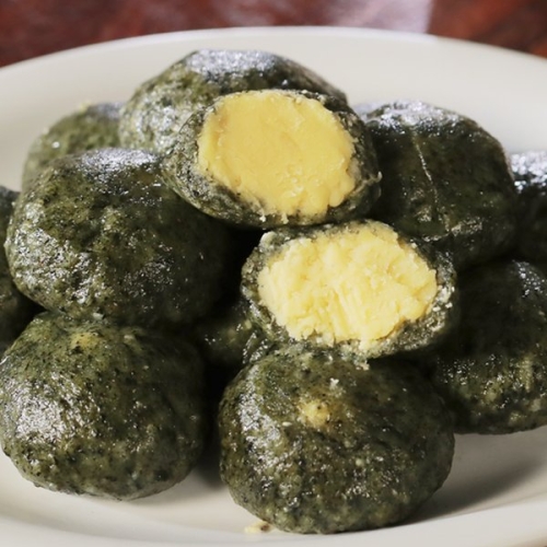 시루원 시루조아 밥알찹쌀떡 모시녹두 절구 떡 500g [10개]
