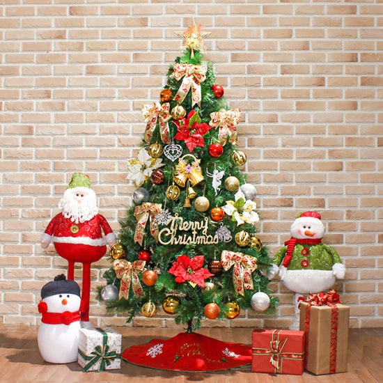 트리 카니발 골드&레드 스카치트리 풀세트 (180cm)_이미지