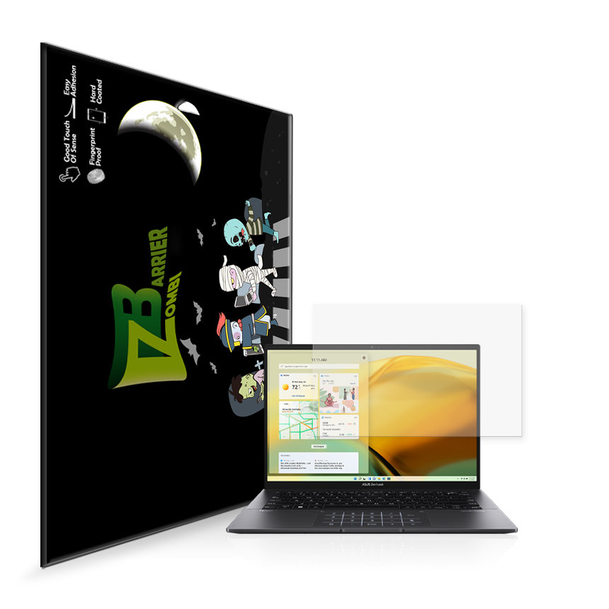 좀비베리어 ASUS 젠북 14 UM3402Y 올레포빅 액정보호필름