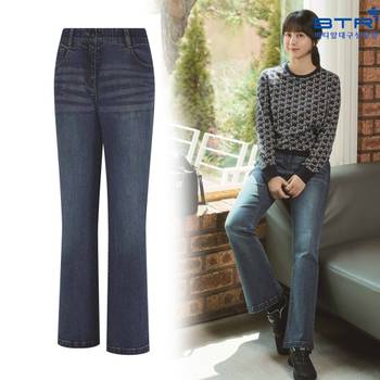 BTR 스판성 부츠컷 핏 청바지 요엔 BWP9206W_이미지