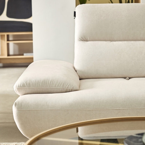 자코모 젬마 스윙 기능성 젠위브 패브릭 소파 3인용 (스툴별도)_이미지