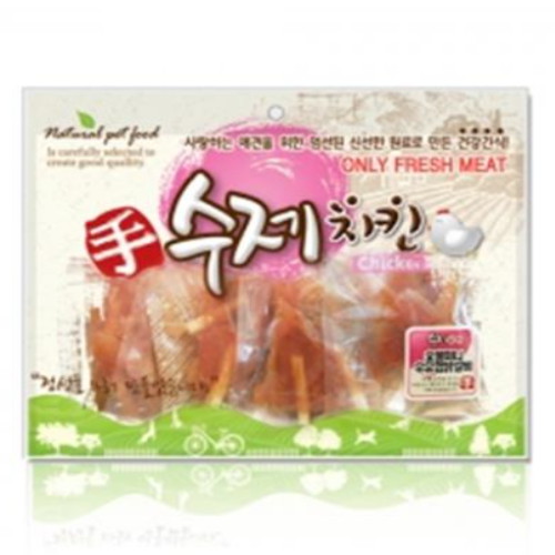 수제치킨 숯불미니우유껌닭갈비 400g