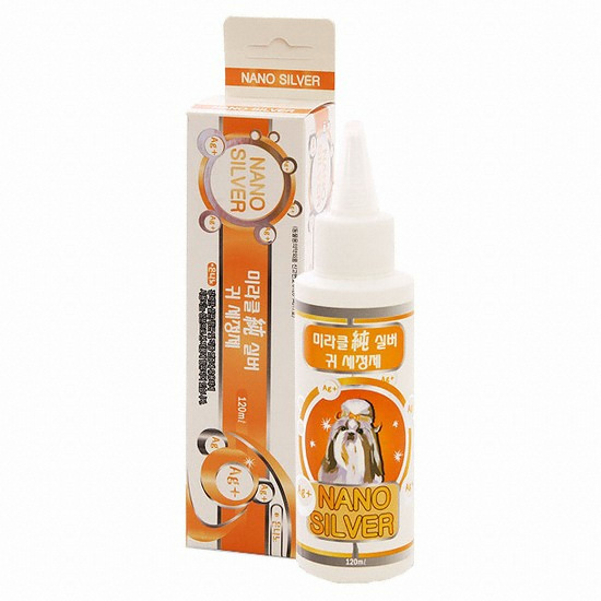 휴먼앤도그 미라클 은나노 순 실버 귀세정제 120ml