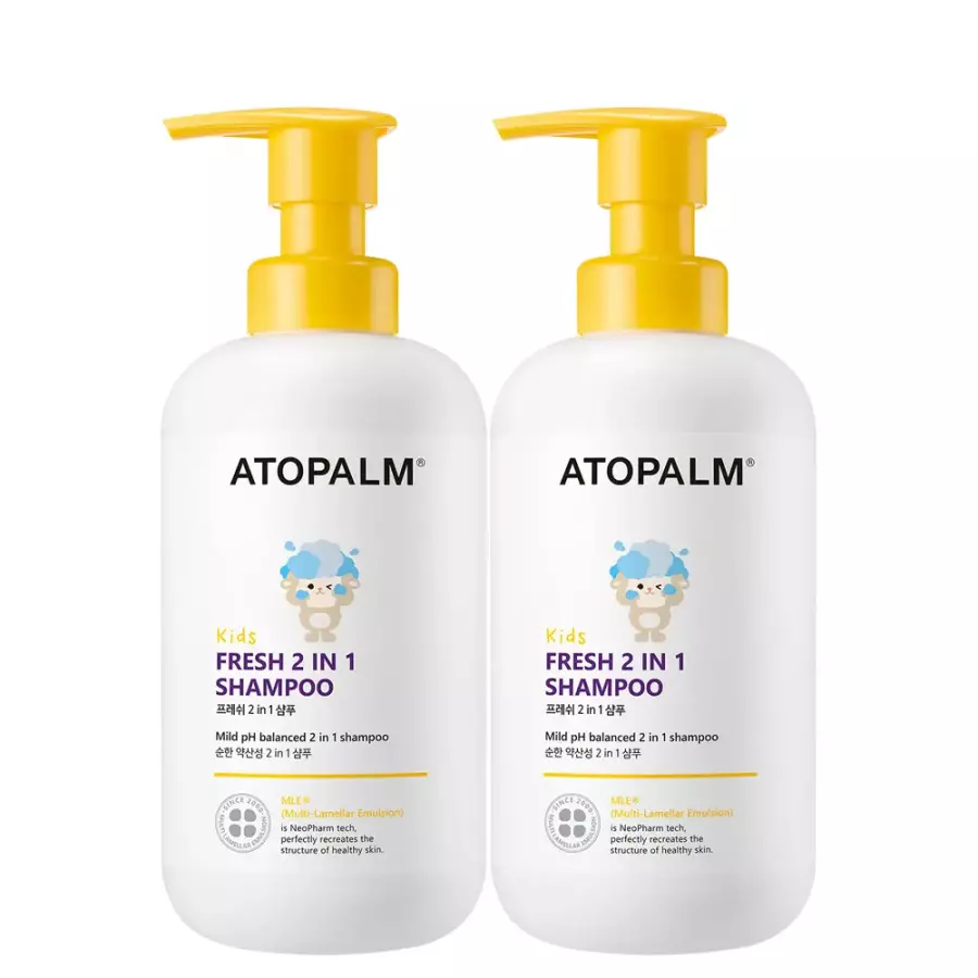  아토팜 프레쉬 2in1 샴푸 460ml [2개]