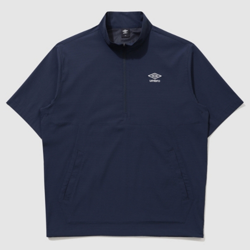 엄브로 시어서커 반팔 아노락 BB UQ221CWT63-DNY0_이미지