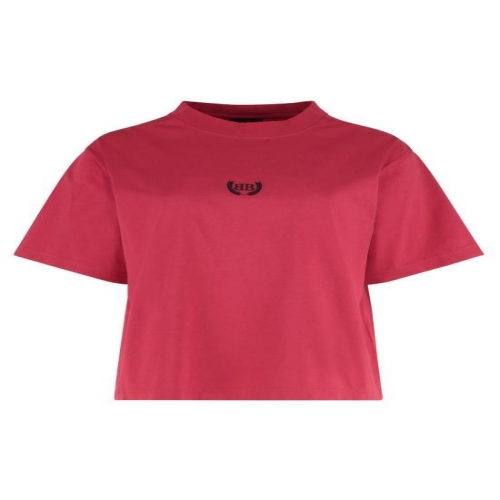 발렌시아가 반팔 티셔츠 850990TSVC96167 red