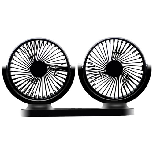 3단 듀얼 차량용 트윈 카팬 선풍기_이미지