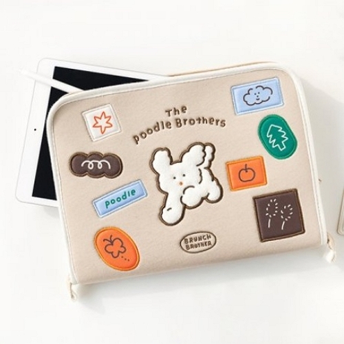 로마네 브런치브라더 푸들 오픈 파우치 11인치형_이미지