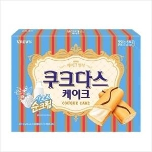 크라운제과 쿠크다스 케이크 154g