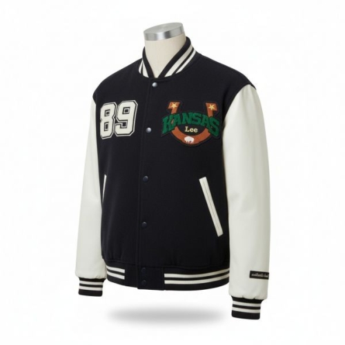 아카이브 DION LEE LEE 바시티 자켓 네이비 271556_이미지