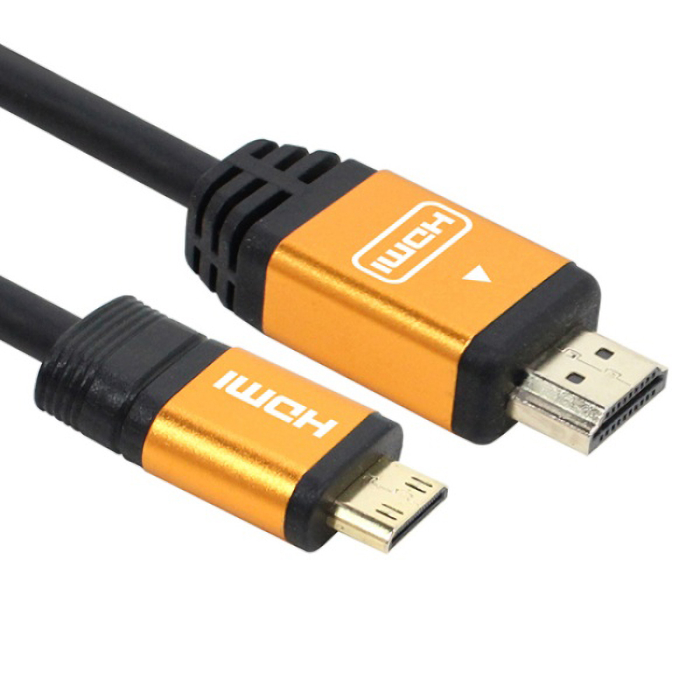 디옵텍 justlink Mini HDMI to HDMI v2.0 케이블 (JUSTLINK-MINI-H1, 1m)_이미지