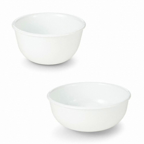 코렐 저스트화이트 한국형 공기대접세트 (2인)_이미지