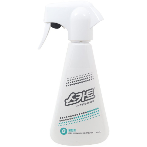 스카트 순하고 깨끗한 섬유탈취제 쿨민트 380ml (1개)_이미지