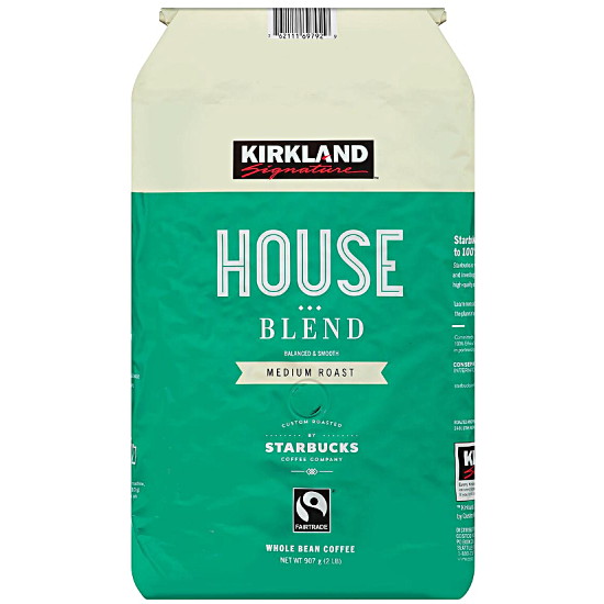 코스트코 커클랜드 스타벅스 하우스 블렌드 907g (4개)_이미지