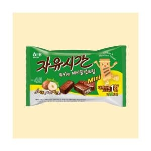 해태제과 자유시간 쿠키앤헤이즐넛 408g (1개)_이미지