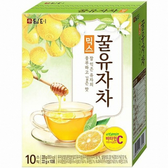 담터 꿀유자차 믹스 10T (1개)_이미지