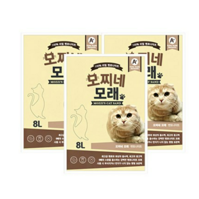 코리아독스 모찌네 모래 무향 6.2kg (12개)