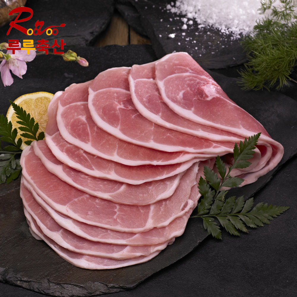루루축산 왕목살 제육볶음용 500g 미국산