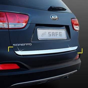 올뉴 F2S1W4Q6 쏘렌토 트렁크 몰딩 크롬 트렁크 튜닝 보호대_이미지
