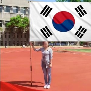 3M 행군 깃봉대-태극기 행진 시위 노조 집회 축구 월드컵 올릭픽 마라톤 응원 용품 깃발 깃대 깃대봉 깃봉_이미지