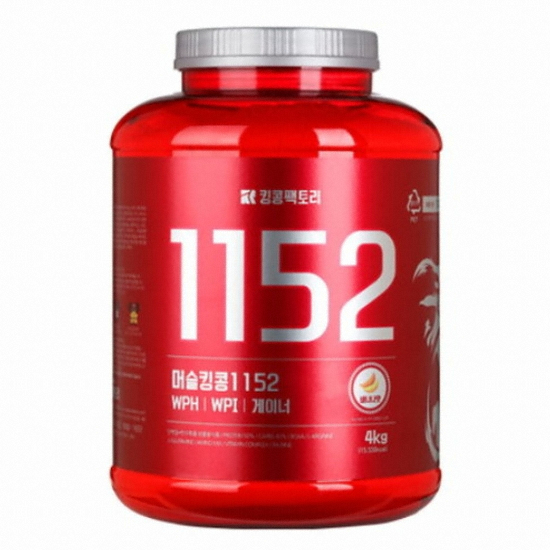 킹콩팩토리 머슬킹콩1152 바나나맛 4kg (1개)_이미지