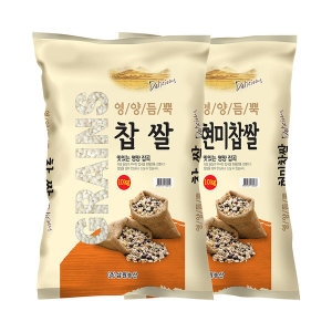 삼원농산 찹쌀 10kg + 현미찹쌀 10kg