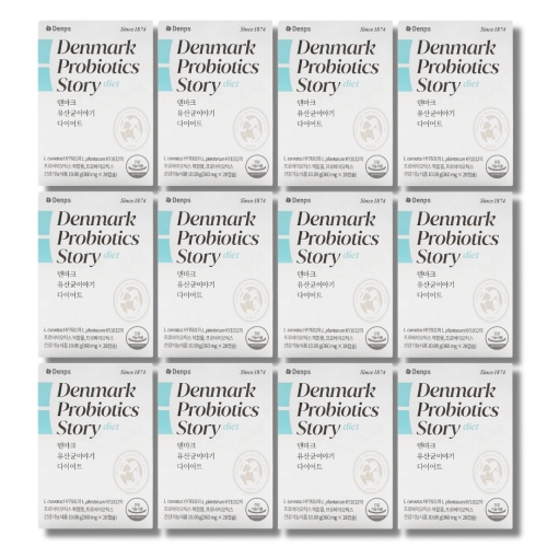 덴프스 덴마크 유산균이야기 다이어트 360mg 28캡슐 (12개)_이미지