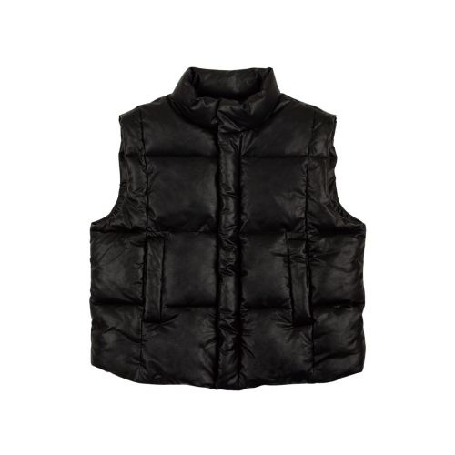 빈 브랜드관 BX51VT01BK 블랙인조 가죽 패딩 베스트 808771_이미지