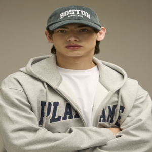 PLAY GAME 빅 로고 후드 집업 N243TJ011P 48603_0562722079