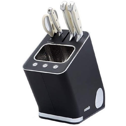 쿠진 나이프케어 시즌2 COZ-1000UV + 에지리 프레스티지 칼세트 (매트블랙)