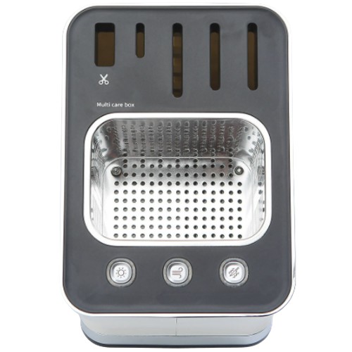 쿠진 나이프케어 시즌2 COZ-1000UV + 에지리 프레스티지 칼세트 (매트블랙)_이미지