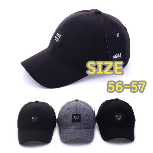 찬스 ChanS 브랜드 NB76 로고 레거시 봄 여름 심플 볼캡 여자 남자 야구 모자 CA-C3215