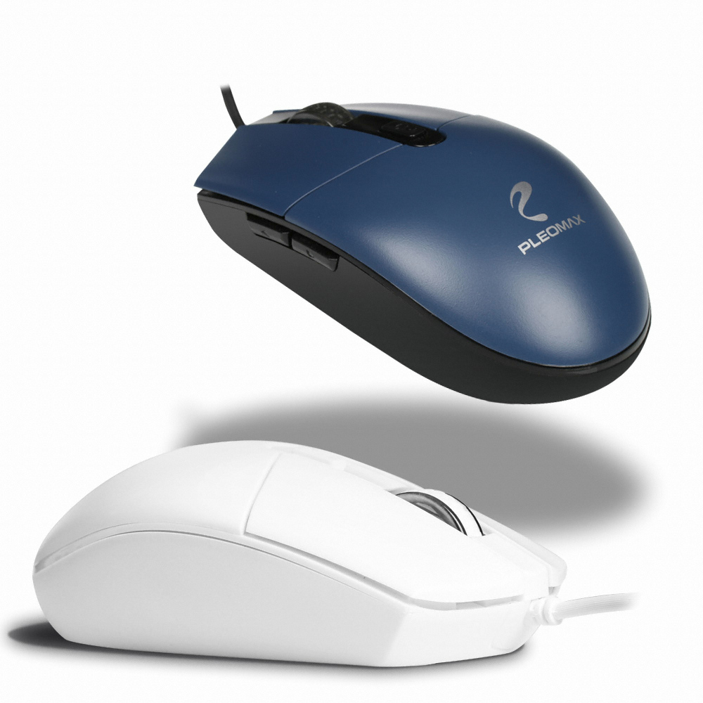 플레오맥스 AVEC-M5 유선 광 마우스 (블루)_이미지