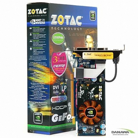 ZOTAC ������ 8500GT 256MB LP HDMI